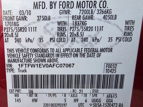 Used 2010 Ford F150 XL image 42