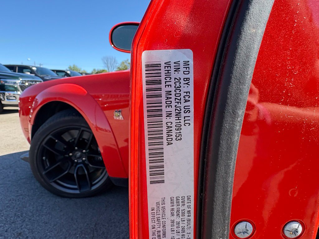 Used 2022 Dodge Challenger R/T Scat Pack RWD image 31