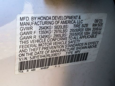 Used 2024 Acura MDX w/ Technology Package AWD/4WD image 15