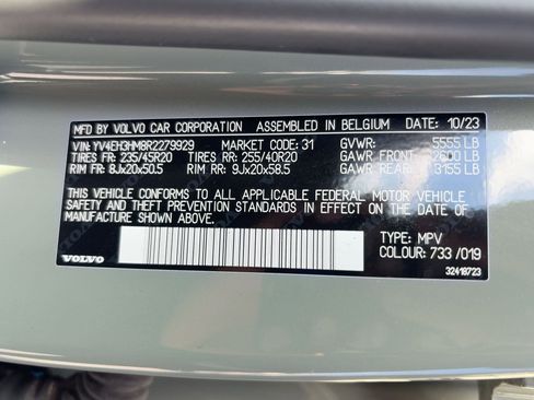 Certified 2024 Volvo XC40 Recharge Ultimate w/ Protection Package Premier image 20