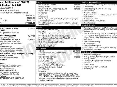 Used 2026 Chevrolet Silverado 1500 LTZ AWD/4WD image 20