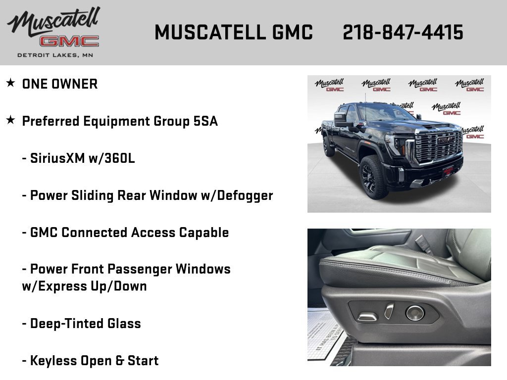 Used 2024 GMC Sierra 2500 Denali w/ Denali Reserve Package AWD/4WD image 6