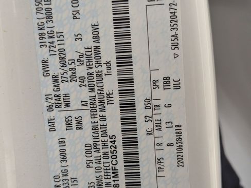 Used 2021 Ford F150 Platinum w/ Equipment Group 701A High image 19