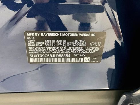 Used 2018 BMW X3 xDrive30i w/ Executive Package image 42