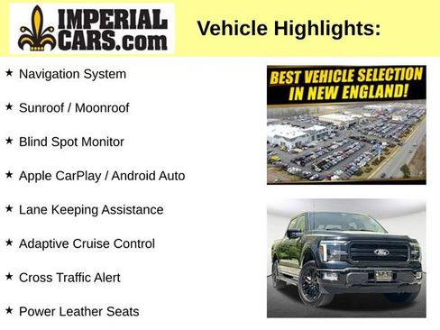 Certified 2024 Ford F150 Lariat w/ Equipment Group 502A High AWD/4WD image 5