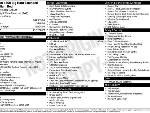 Used 2025 RAM 1500 Big Horn RWD image 7