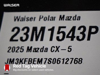 Used 2025 MAZDA CX-5 AWD 2.5 S w/ Premium Plus Pkg image 31