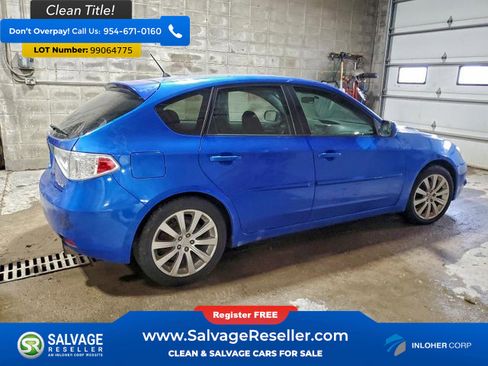 Used 2008 Subaru Impreza WRX Hatchback w/ Sport Trim 1G image 4