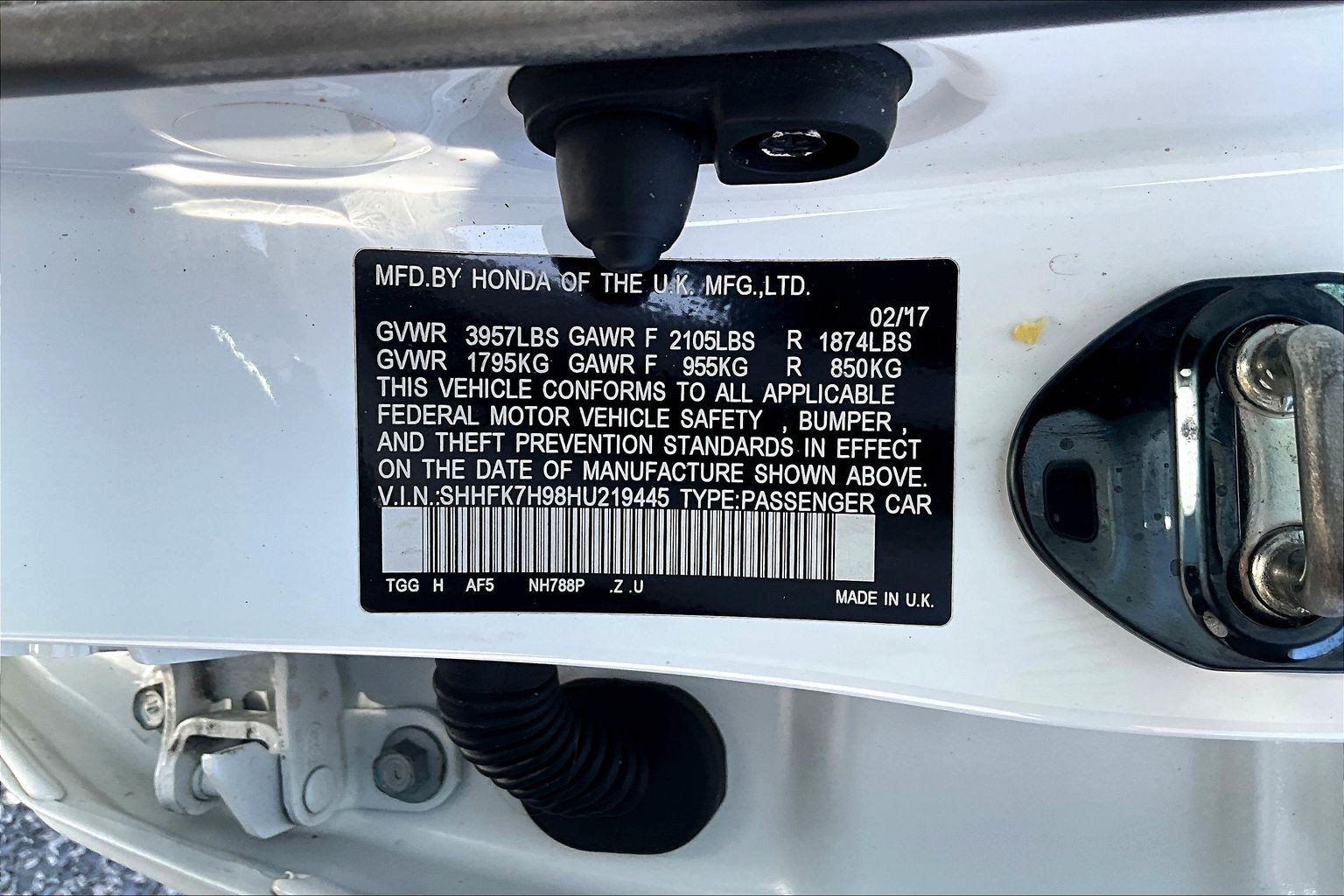 Used 2017 Honda Civic Sport Touring image 23