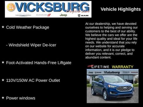 Used 2020 Ford Edge SEL w/ Cold Weather Package AWD/4WD image 25