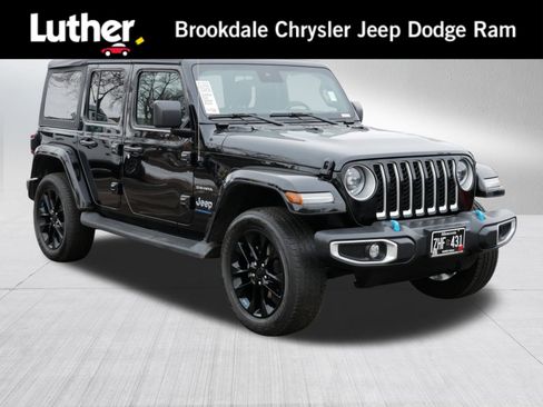 Used 2023 Jeep Wrangler Sahara w/ Cold Weather Group image 1