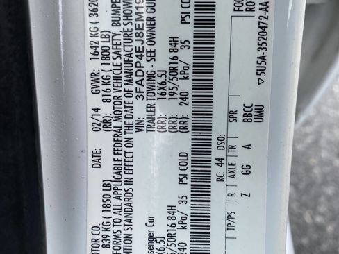 Used 2014 Ford Fiesta SE w/ Equipment Group 201A image 32