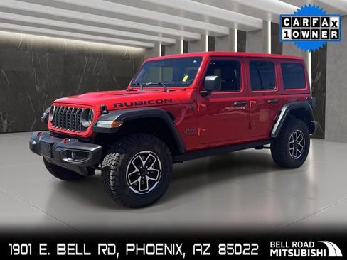 Used 2025 Jeep Wrangler Unlimited Rubicon AWD/4WD image 1
