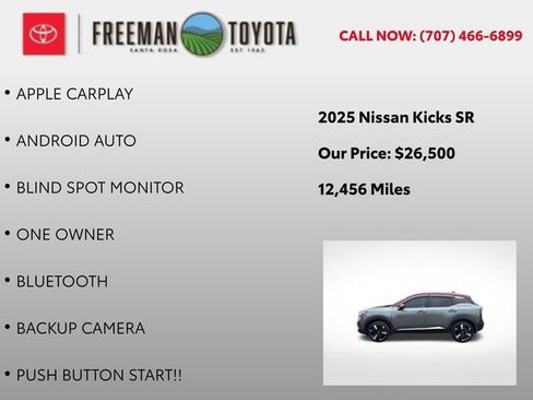 Used 2025 Nissan Kicks SR FWD image 5