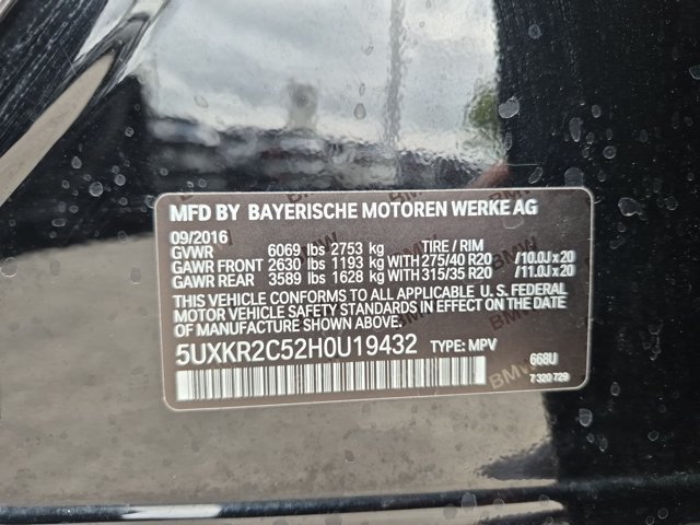 Used 2017 BMW X5 sDrive35i RWD image 25