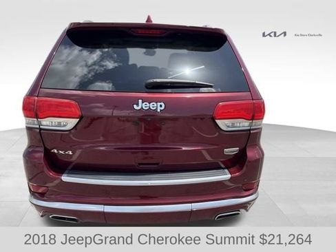 Used 2018 Jeep Grand Cherokee Summit AWD/4WD image 7