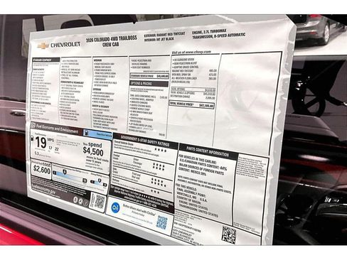 New 2026 Chevrolet Colorado Trail Boss image 15