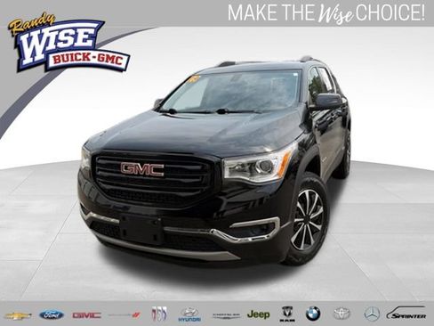 Used 2019 GMC Acadia SLE w/ LPO, Black Accent Package FWD image 1
