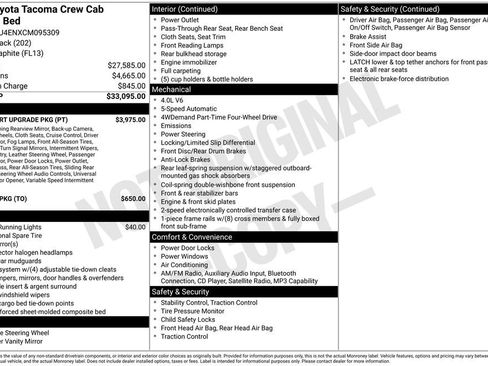 Used 2012 Toyota Tacoma 4x4 Double Cab w/ TRD Sport Upgrade Pkg image 7