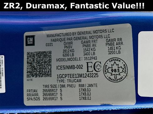 Used 2021 Chevrolet Colorado ZR2 image 31