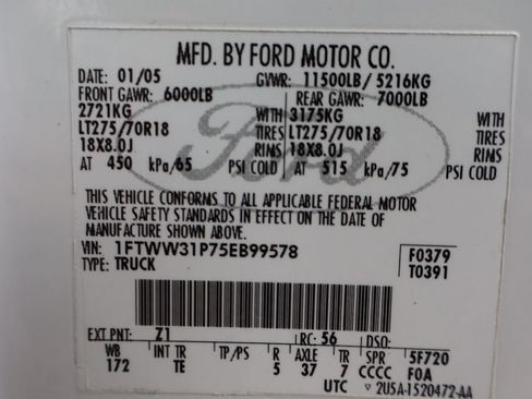 Used 2005 Ford F350 XL AWD/4WD image 43