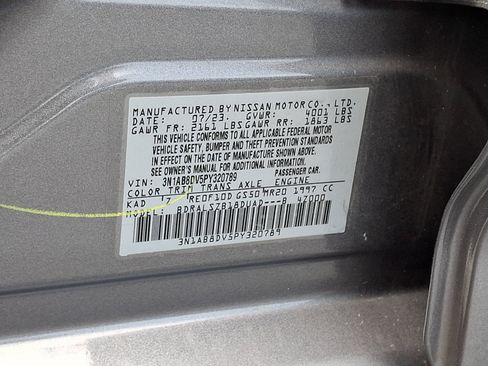 Certified 2023 Nissan Sentra SR w/ SR Premium Package FWD image 26