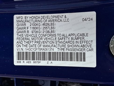 Used 2024 Honda Accord Sport image 27