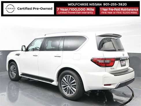 Certified 2024 Nissan Armada SL w/ Captain's Chairs Package image 3