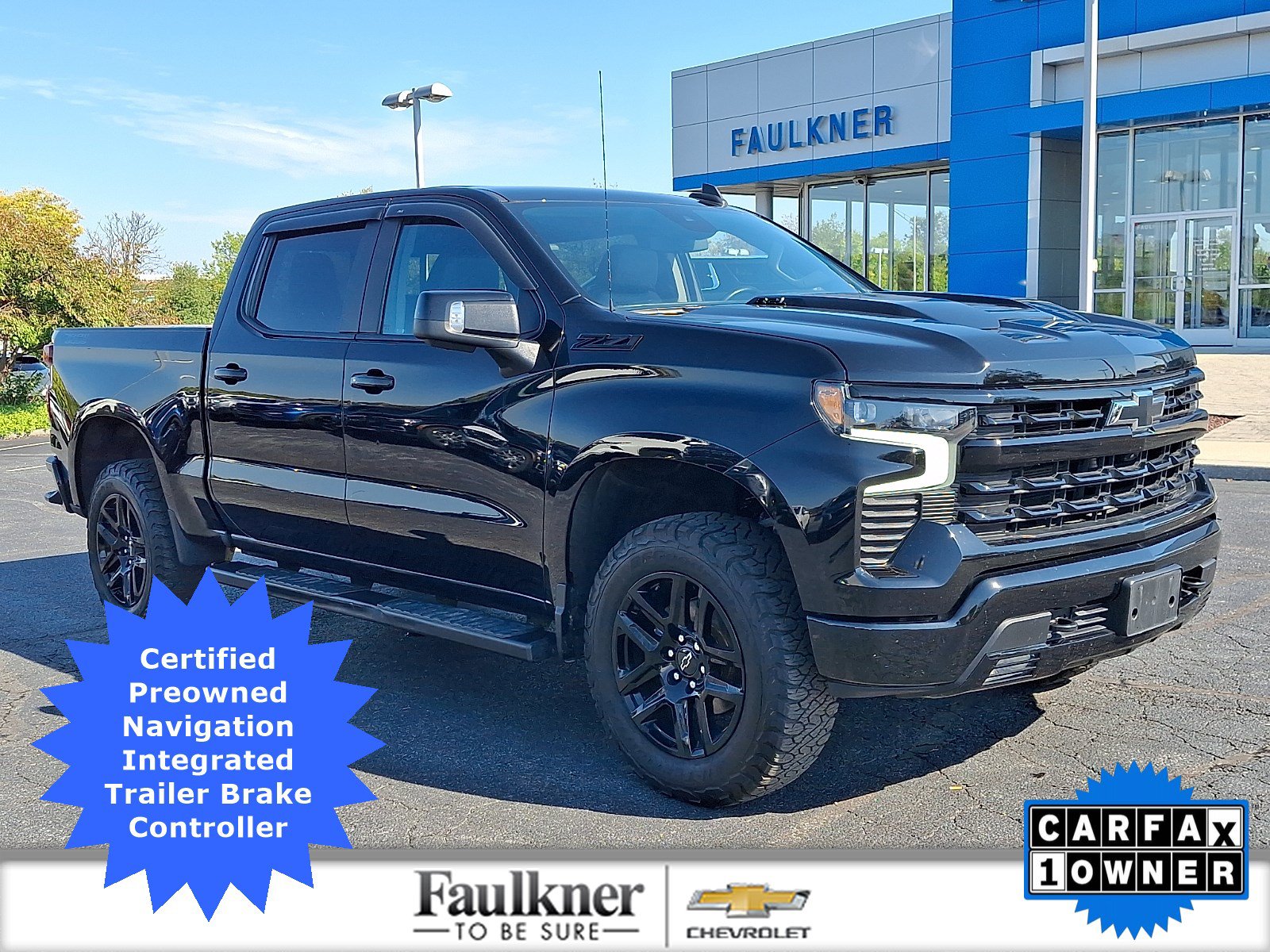 Certified 2023 Chevrolet Silverado 1500 LT Trail Boss w/ LT Trail Boss Premium Package AWD/4WD image 1