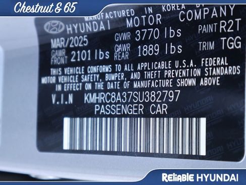 Certified 2025 Hyundai Venue SEL FWD image 41