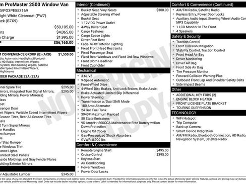 Used 2023 RAM ProMaster 2500 w/ Premium Convenience Group (B) image 7
