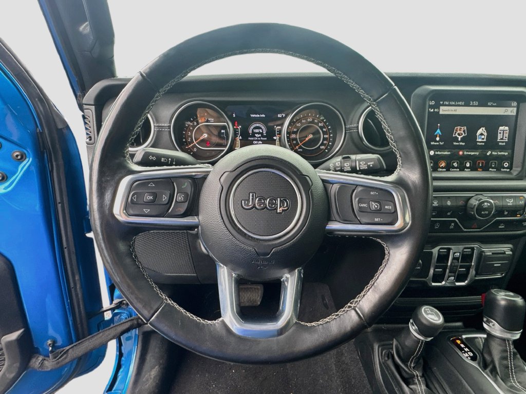 Certified 2022 Jeep Wrangler Unlimited Sahara w/ Cold Weather Group AWD/4WD image 12
