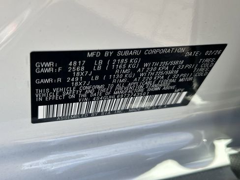 New 2026 Subaru Crosstrek 2.5i Limited AWD/4WD image 30
