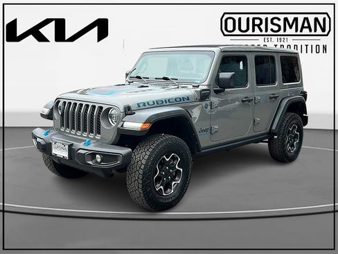 Used 2023 Jeep Wrangler Unlimited Rubicon 4xe w/ Cold Weather Group image 2