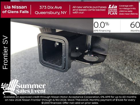 New 2026 Nissan Frontier SV w/ SV Convenience Package AWD/4WD image 6