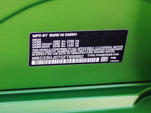 Used 2025 BMW M3 Competition w/ Carbon Package image 35