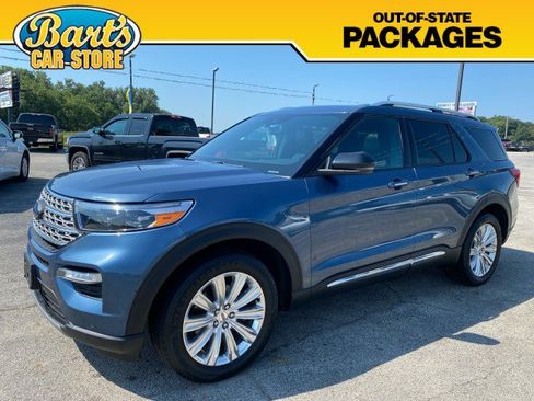 Used 2020 Ford Explorer Limited w/ Class III Trailer Tow Package AWD/4WD image 3