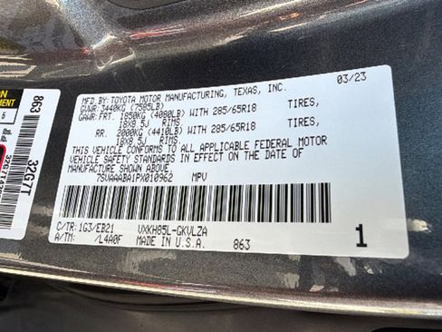 Certified 2023 Toyota Sequoia TRD Pro AWD/4WD image 30
