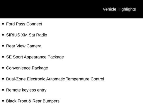 Used 2022 Ford Escape SE w/ SE Sport Appearance Package image 8