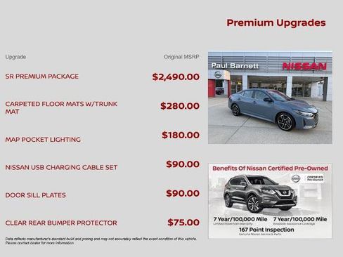 Certified 2024 Nissan Sentra SR w/ SR Premium Package image 9