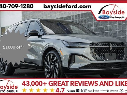 Used 2024 Lincoln Nautilus Reserve w/ Jet Appearance Package (87T) image 1