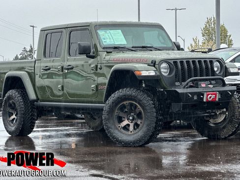 Used 2021 Jeep Gladiator Rubicon w/ Cold Weather Group AWD/4WD image 1