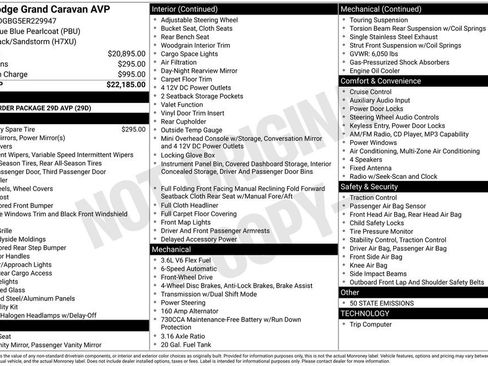 Used 2014 Dodge Grand Caravan American Value Package FWD image 2
