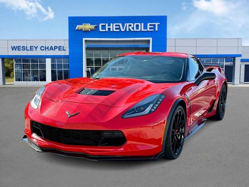 Used 2017 Chevrolet Corvette Grand Sport w/ Carbon Flash Badge Package image 1