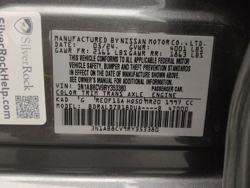 Used 2024 Nissan Sentra SV FWD image 33