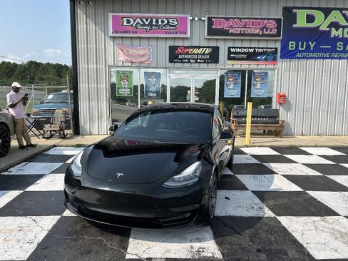 Used 2019 Tesla Model 3 Long Range AWD/4WD image 2