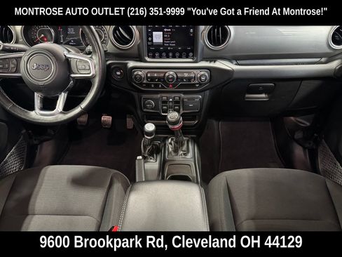 Used 2021 Jeep Wrangler Unlimited Sahara w/ Uconnect 4C Nav & Sound Group AWD/4WD image 42