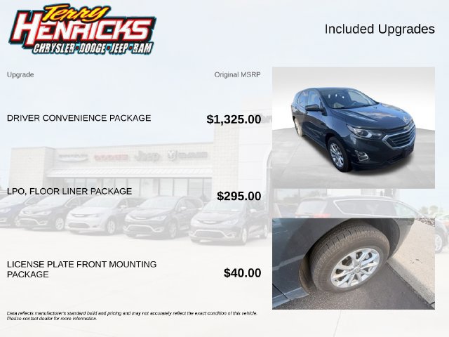 Used 2019 Chevrolet Equinox LT w/ Driver Convenience Package FWD image 8