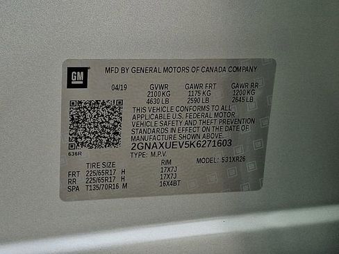 Used 2019 Chevrolet Equinox LT image 27