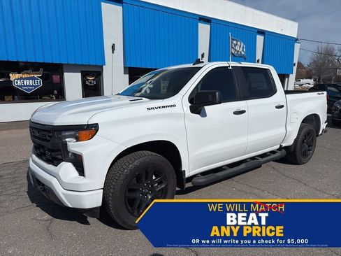New 2026 Chevrolet Silverado 1500 Custom w/ Turbomax Blackout Package image 1